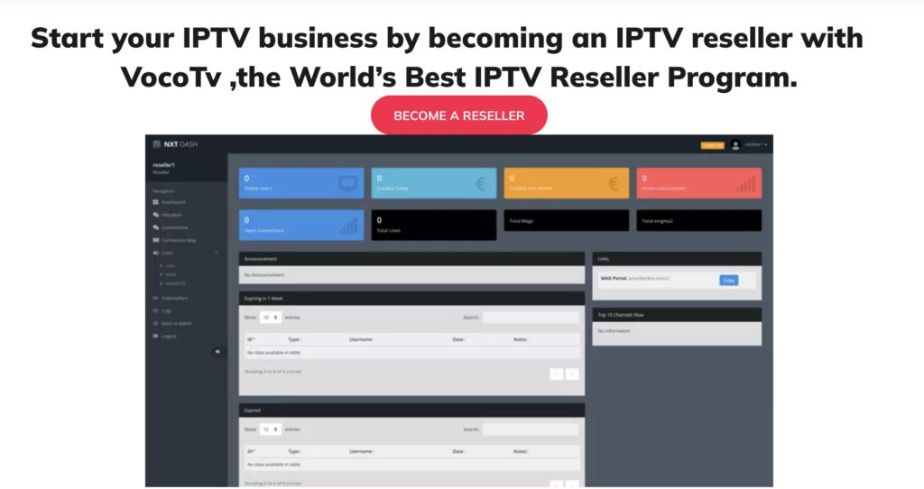 IPTV Reseller Voco TV