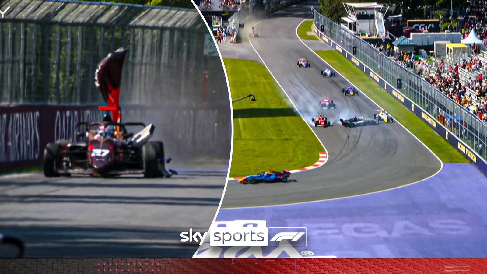 F1 Academy Race 1 ends in CHAOS!