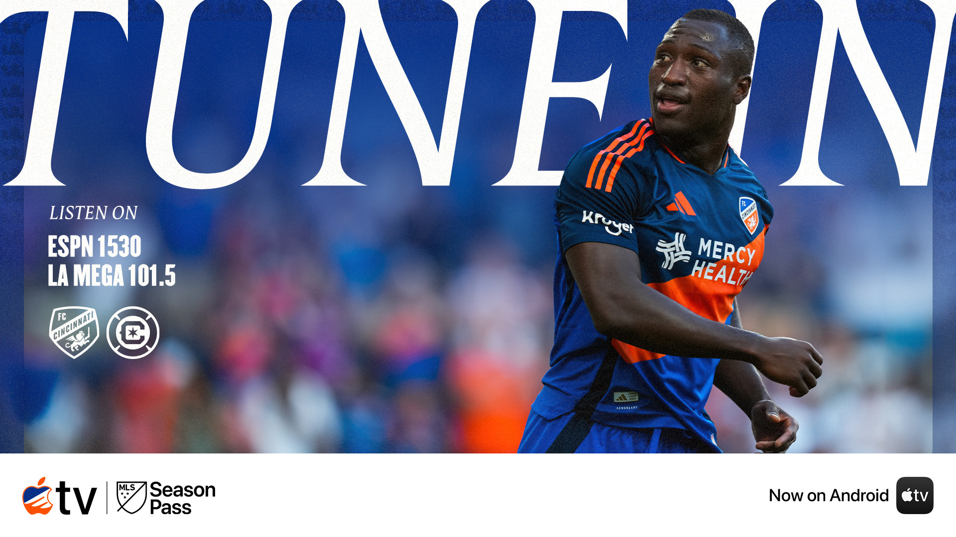 TV App : TUNE IN | FC Cincinnati return home to host Chicago Fire FC