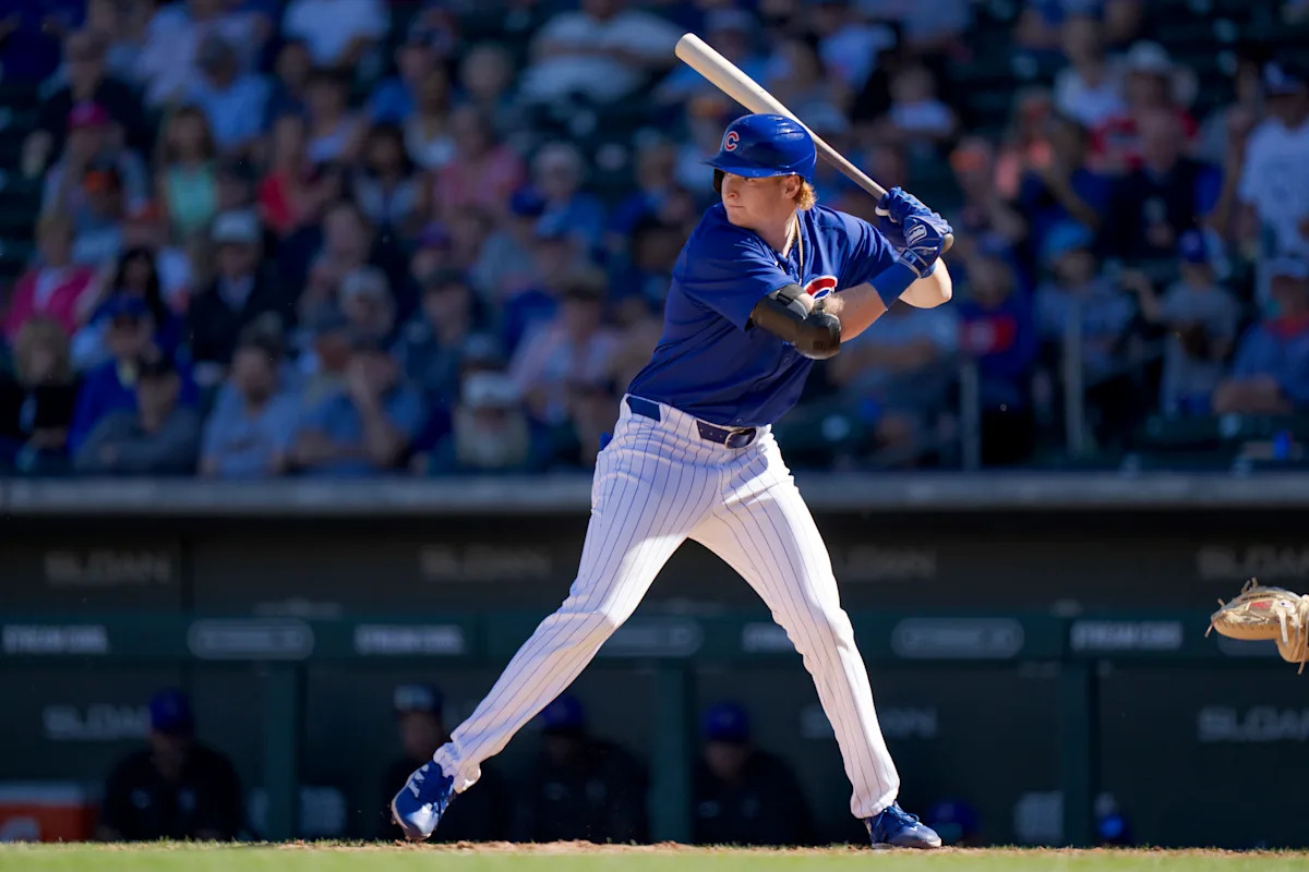 Cubs call up top prospect Owen Caissie, who got robbed of an extra-base hit in his first at-bat