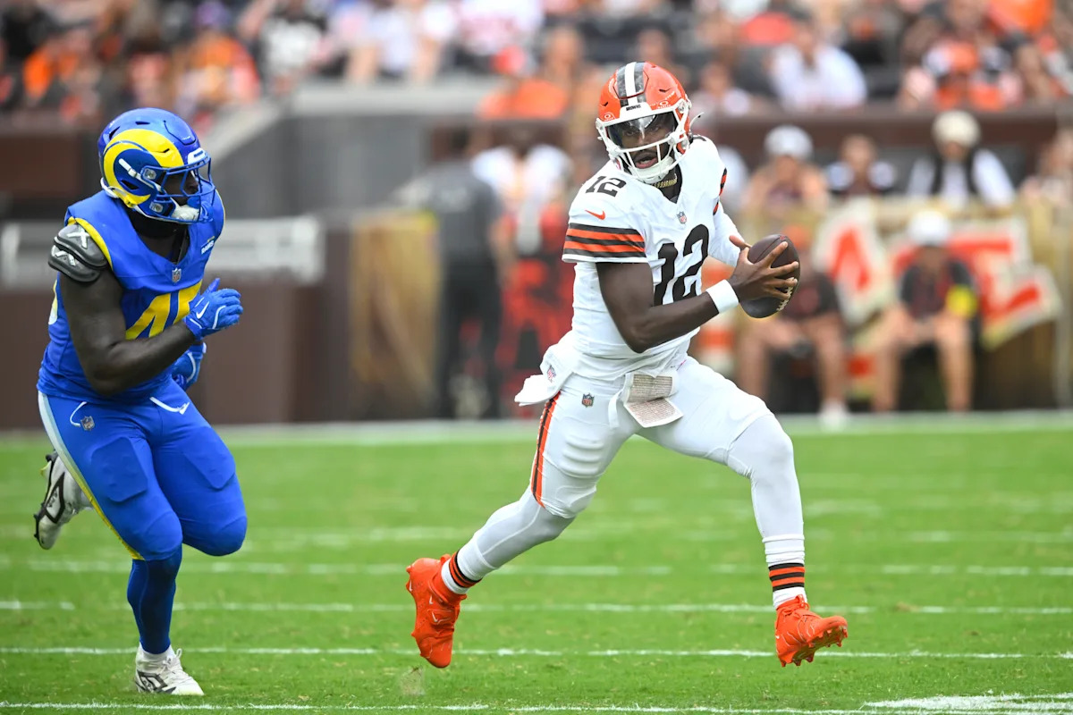 Shedeur Sanders has rough second half of preseason finale after fellow Browns rookie Dillon Gabriel impresses